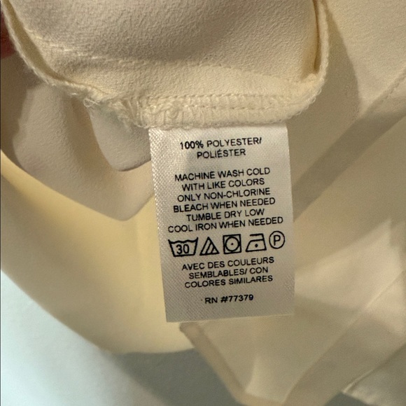 Ann Taylor Ivory Blouse - Picture 3 of 5